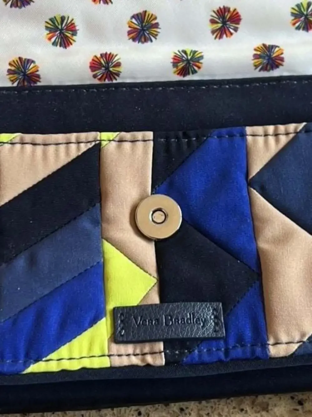 Vera Bradley Modern‎ Lights RFID All in One Crossbody Wallet Bag